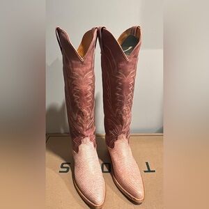 Tecovas Pink Women's Cowboy Boots